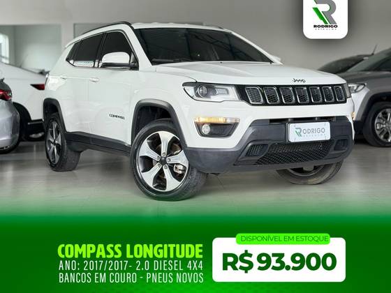 JEEP COMPASS 2.0 16V DIESEL LONGITUDE 4X4 AUTOMÁTICO JEEP COMPASS 2.0 16V DIESEL LONGITUDE 4X4 AUTOMÁTICO